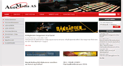 Desktop Screenshot of aktiv-media.no